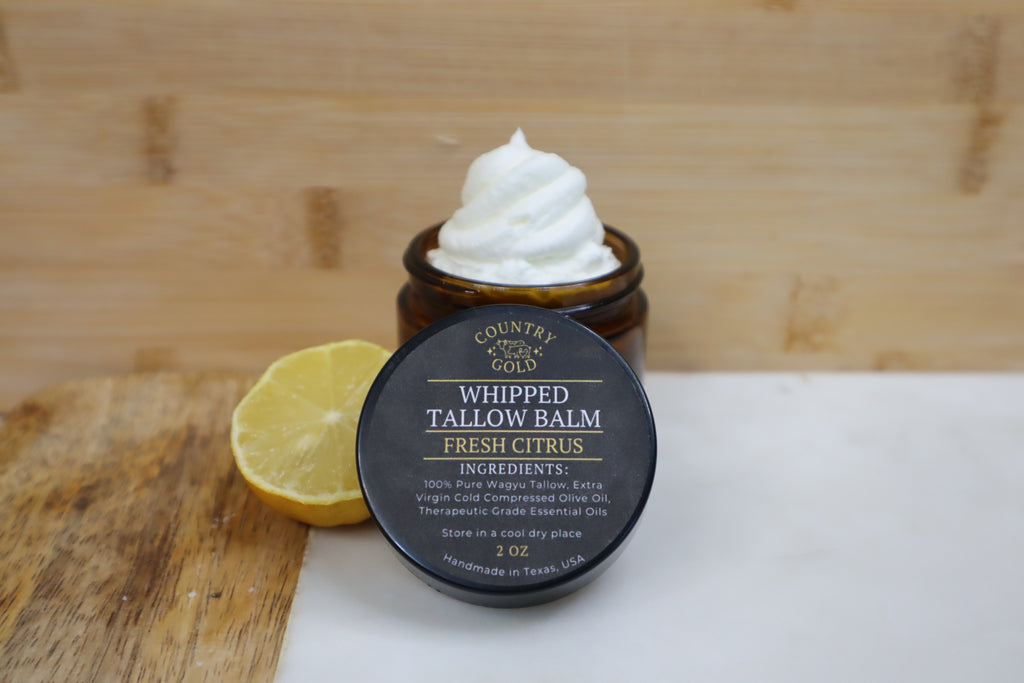 Fresh Citrus Whipped Tallow Balm