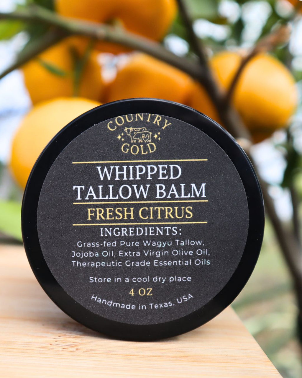 Fresh Citrus Whipped Tallow Balm