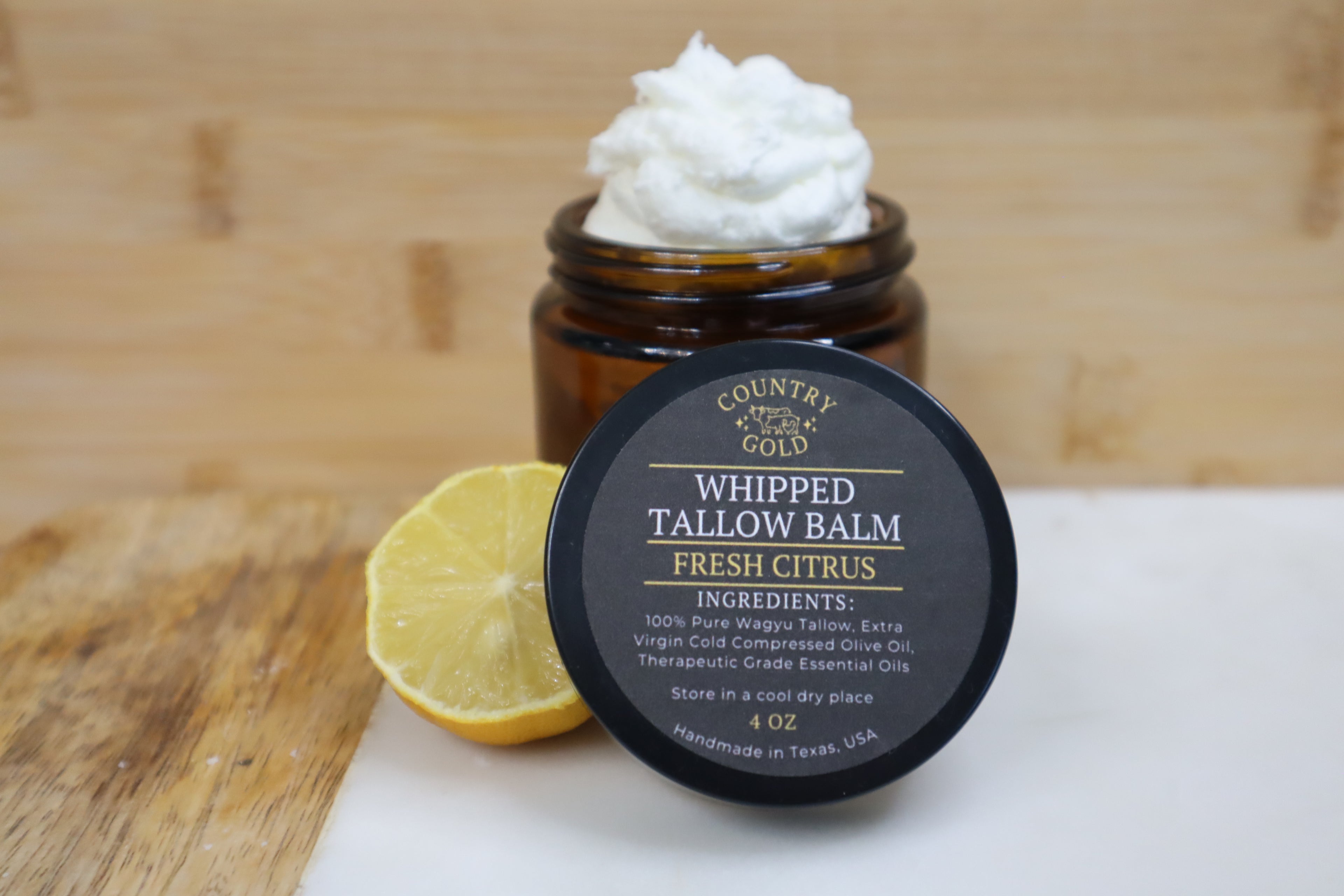 Fresh Citrus Whipped Tallow Balm